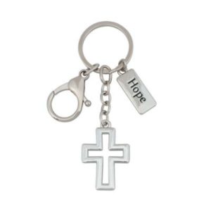 Schlüsselanhänger: Kreuz-Hope