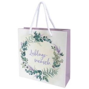 Papier Geschenktüte: Lieblingsmensch