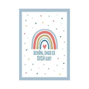 Postkarte: Regenbogen