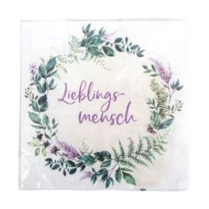 Servietten: Lieblingsmensch