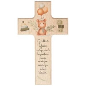 Holzkreuz Kinder: Gottes Güte