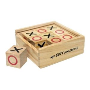Tic Tac Toe - Mit Gott zum Erfolg (Spiel in Holzbox)