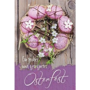Faltkarte: Ein frohes und gesegnetes Osterfest