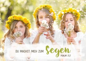 Postkarte: Du machst mich zum Segen