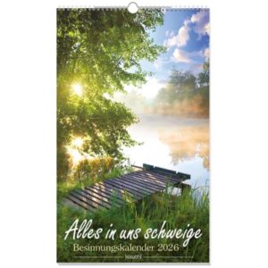 Wandkalender: Alles in uns schweige 2026