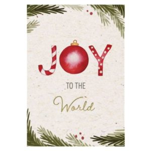 Faltkarte: Joy to the World