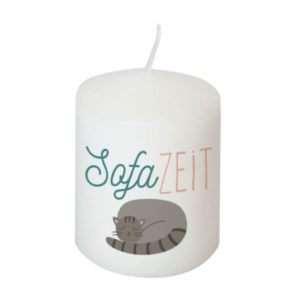 Kerze: Sofazeit