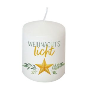 Kerze: Weihnachtslicht