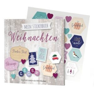 Mein Stickerbuch: Weihnachten
