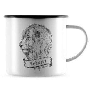Emaille-Becher: Schutz