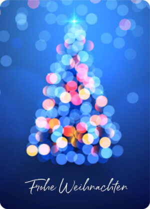 Postkarte Big Blessing: Frohe Weihnachten (XL Format)