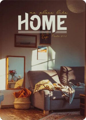 Postkarte Big Blessing: No place like home (XL Format)