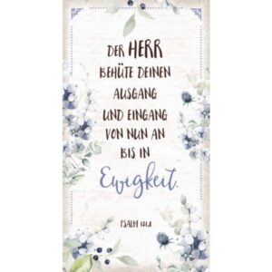 Metallschild: Ewigkeit
