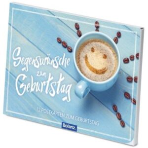 Postkartenbox: Segenswünsche zum Geburtstag