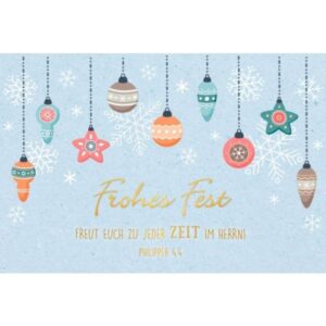 Postkartenserie: Frohes Fest (10 Stk.)