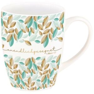 Tasse: unendlich gesegnet (Gold-Edition)