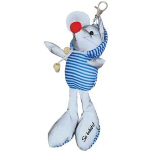 Reflektor-Maus: Sei behütet (blau)