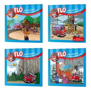 Flo, Christian Mörken - Buchset: Flo, das Feuerwehrauto-Minibücher