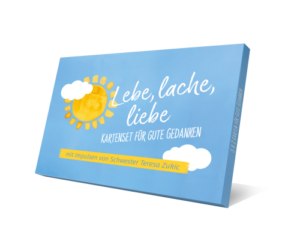 Postkarten-Set: Lebe, lache, liebe (10 Ex.)