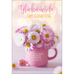 Postkarten: Glückwünsche zum Geburtstag (12 Stück)