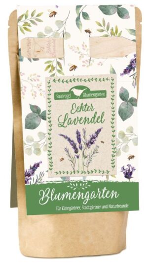 Saatvogel Blumengarten: Echter Lavendel