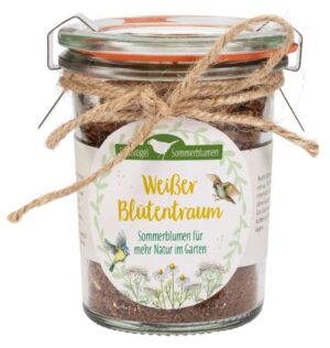 Saatvogel Sommerblumen: Weißer Blütentraum - Sommerblumen für mehr Natur im Garten