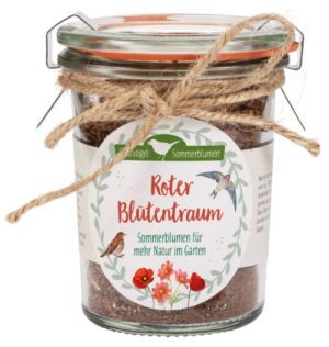 Saatvogel Sommerblumen: Roter Blütentraum - Sommerblumen für mehr Natur im Garten