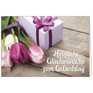 Faltkarte Geburtstag: Herzliche Glückwünsche zum Geburtstag