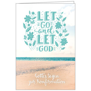 Faltkarte: Konfirmation - Gottes Segen zur Konfirmation