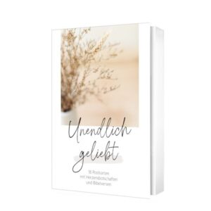 Postkartenset: Unendlich geliebt