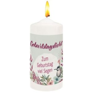 Kerze: Geburtstagslicht