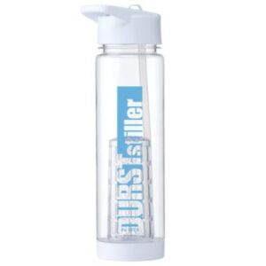 Trinkflasche: Durstlöscher (weiß)