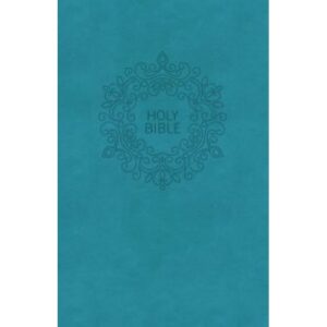 NKJV Value Thinline Bible - Large Print (Imitation Leather, Blue)