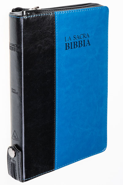 Bibbia Nuova Diodati – Formato medio, Cerniera, taglio oro con