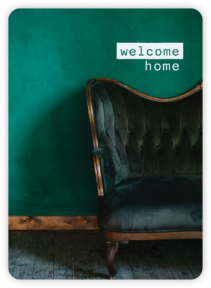 XL-Postkarte: Big Blessing – Welcome home