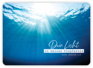 XL-Postkarte: Big Blessing – Licht in meiner Finsternis