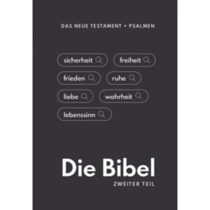 Elberfelder - Das neue Testament mit Psalmen (anthrazit)