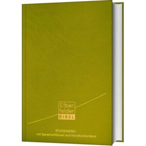 Elberfelder Studienbibel (Kunstleder, mit Sprachschlüssel und Handkonkordanz)