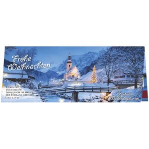 Streichholz-Adventskalender: Frohe Weihnachten