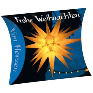 Schafmilchseife Herz: Frohe Weihnachten