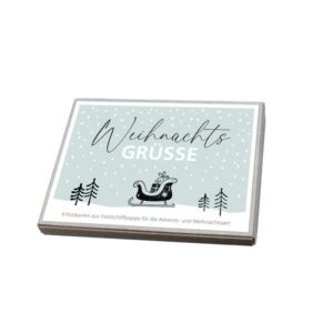 Postkartenbox: Weihnachtsgrüsse