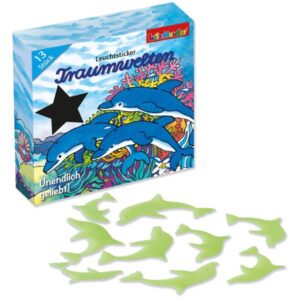 Leuchtsticker Traumwelten: Unendlich geliebt (Delfine)