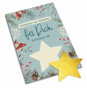 Gutscheinkarte: Für Dich -Weihnachten