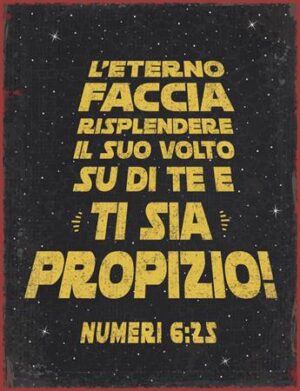 Quadro in metallo: Numeri 6:25
