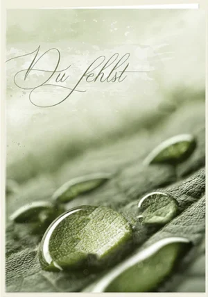 Doppelkarte: Du fehlst