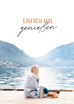 Postkarte: Einfach mal genießen