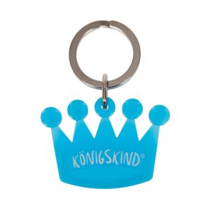 Schlüsselanhänger: Königskind (türkis)