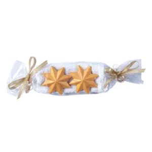 Geschenkset Stern (Waschhandschuh mit 2 sternförmigen Seifen)