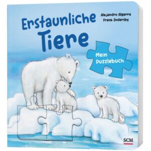 Alejandro Algarra, Frank Endersby - Mein Puzzlebuch: Erstaunliche Tiere