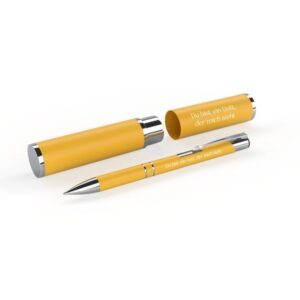 Kugelschreiber im Etui: Du bist ein Gott, der mich sieht